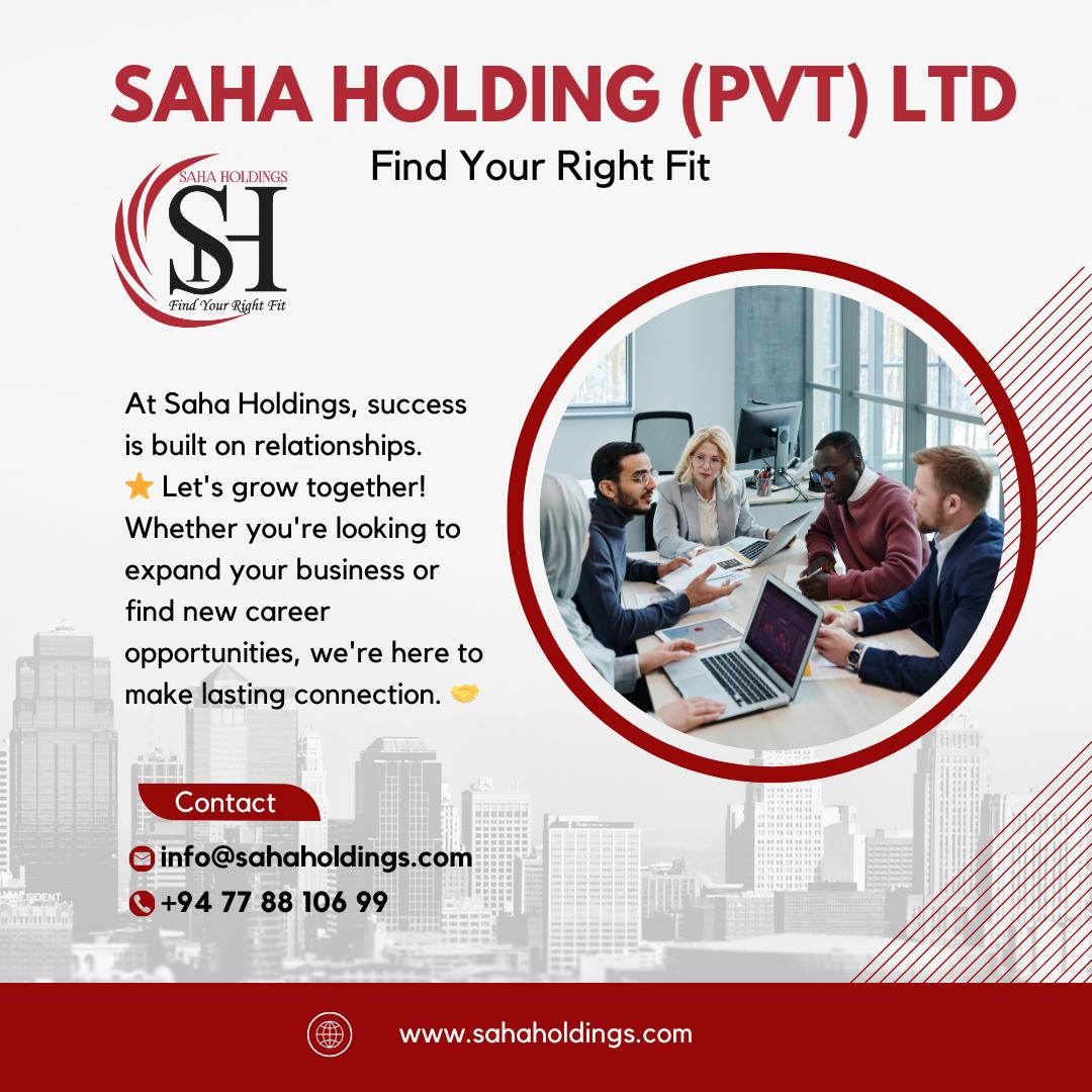 💥 SAHA HOLDINGS (PVT) LTD 💥